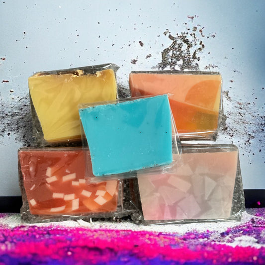 Deluxe handcrafted soaps gift set