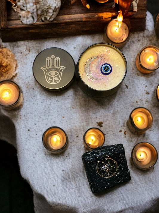 Spiritual scented candle